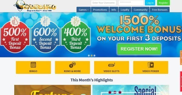Cyber Bingo No Deposit Bonus Codes Cyber Bingo No Deposit Bonus Codes