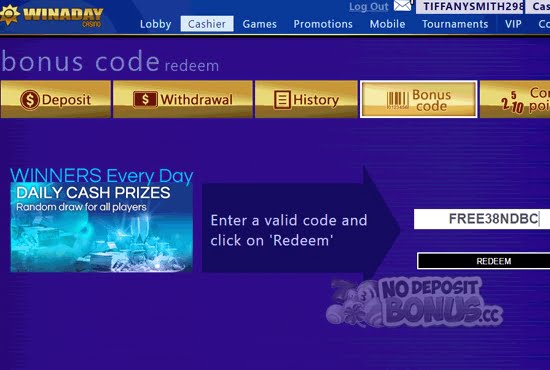 Win A Day No Deposit Bonus Win A Day No Deposit Bonus