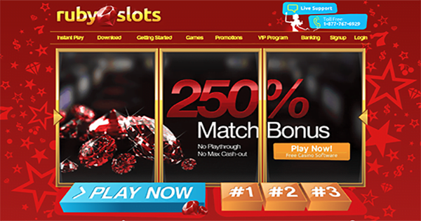 Ruby Slots Free Spins