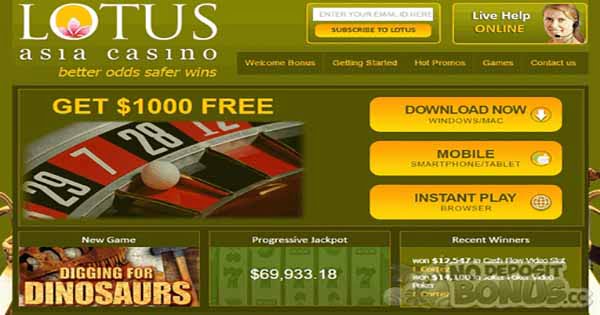 Asia Lotus Online Casino Asia Lotus Online Casino