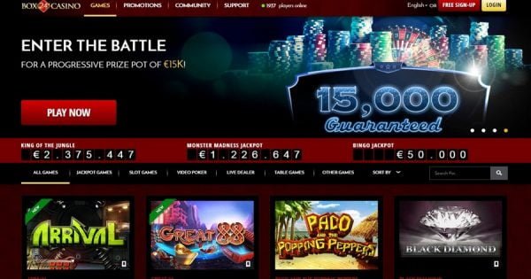 Box24 Casino No Deposit Bonus Codes