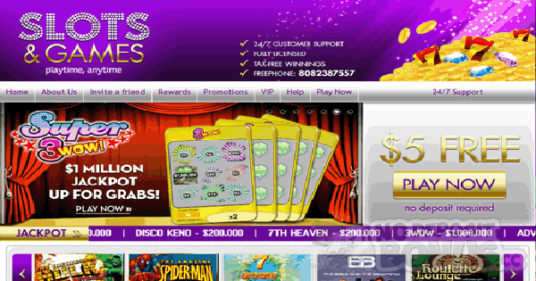 Slot games no deposit free bonus