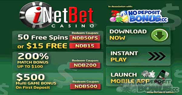 Inetbet No Deposit Bonus Codes Inetbet Casino