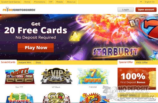 Primescratchcards 20 Free Primescratchcards 20 Free