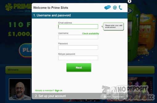 Prime Slots 10 Free Spins