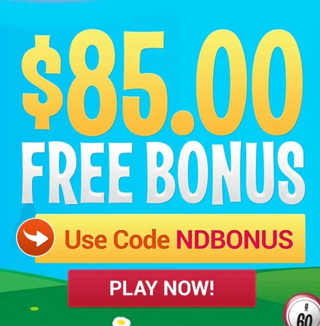 85 No Deposit Bonus at Bingo Billy