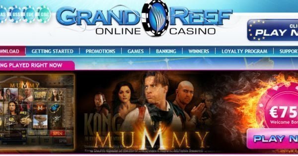 Grand Reef Casino No Deposit Bonus