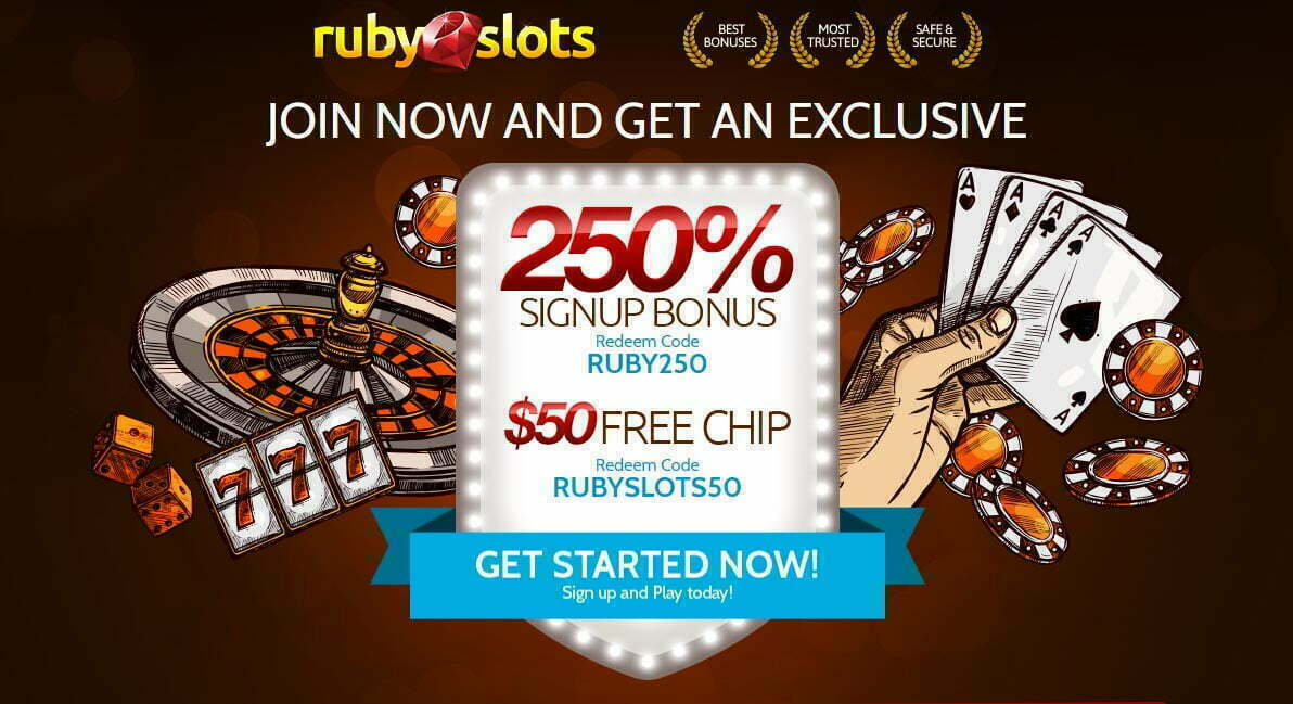 50 No Deposit Bonus at Ruby Slots No Deposit Bonus No Deposit Bonus