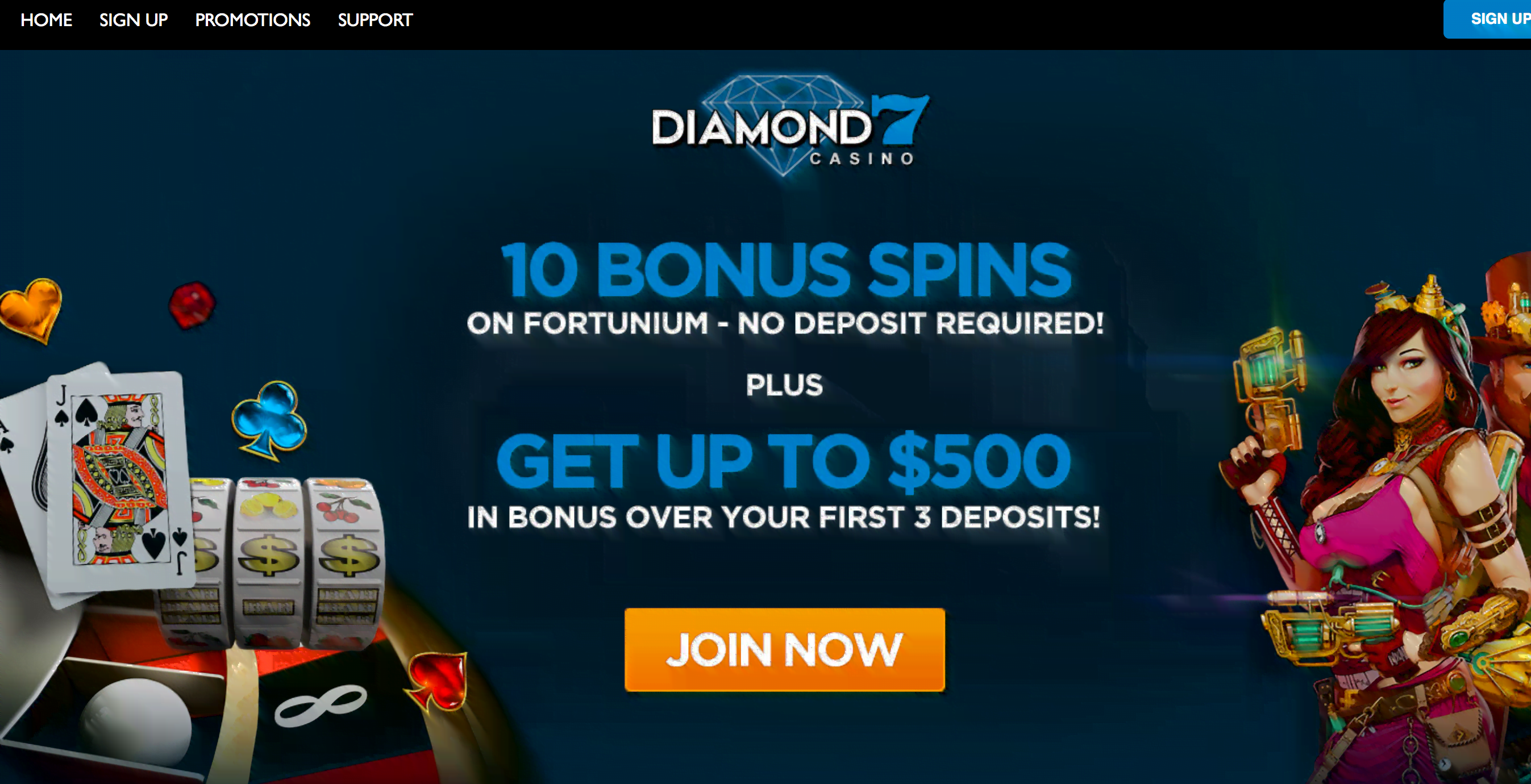 7 Spins No Deposit Bonus