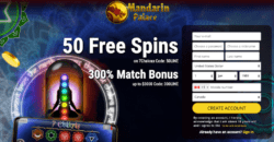 50 Free Spins at Mandarin Palace