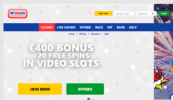 50 Free Spins at MyWin24 Casino