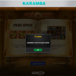 140 Free Spins at Karamba bonus code