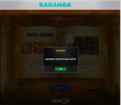 140 Free Spins at Karamba
