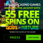 55 Free Spins at Raging Bull Casino bonus code