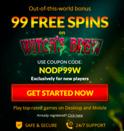 99 Free Spins at Planet 7 Casino