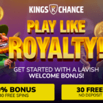 30 Free Spins at Kings Chance bonus code