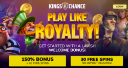 30 Free Spins at Kings Chance