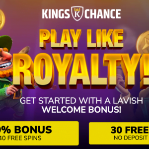 30 Free Spins at Kings Chance