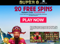 20 Free Spins at Silver Oak Casino