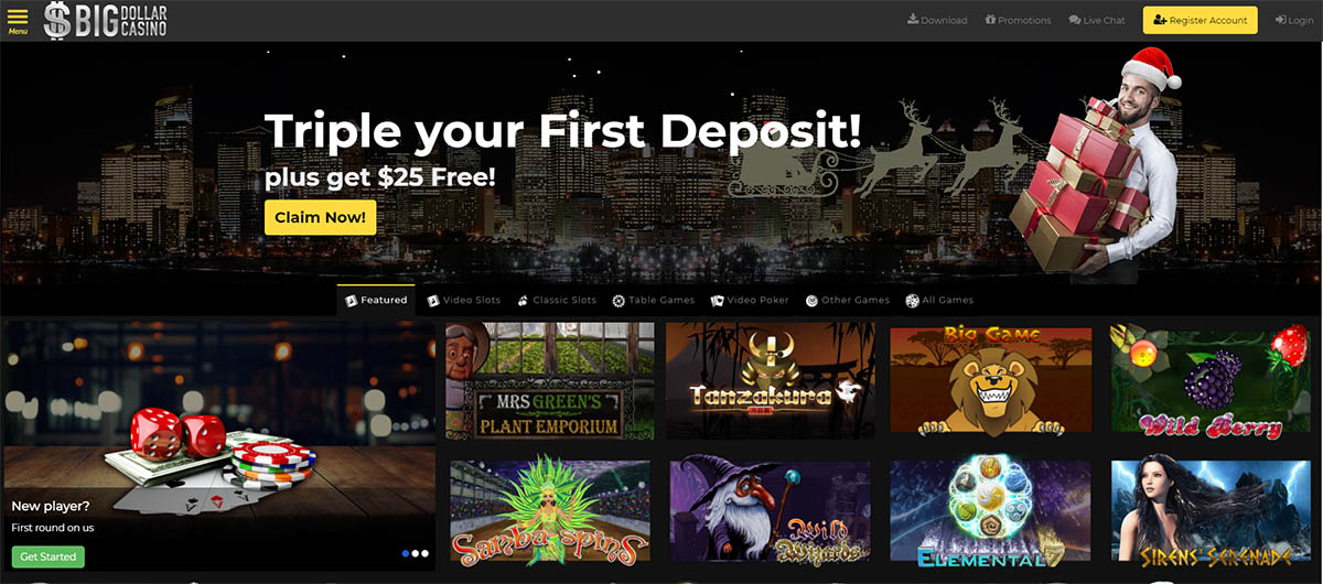 No deposit casinos