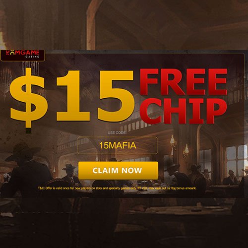 $/€/£ 15 No Deposit Bonus at DomGame Casino