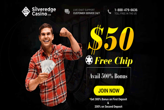 No Deposit Bonus Silveredge Casino