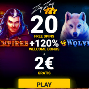 20 Free Spins at Zig Zag 777 Casino