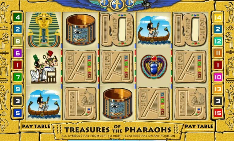 Treasures of the Pharaohs slot