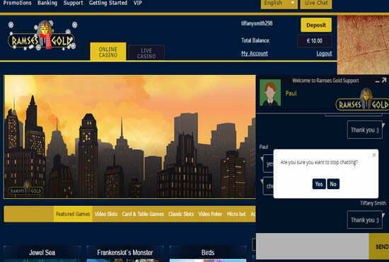 Ramses gold casino bonus codes