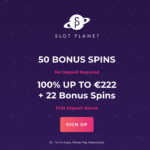 50 Free Spins at Slot Planet bonus code