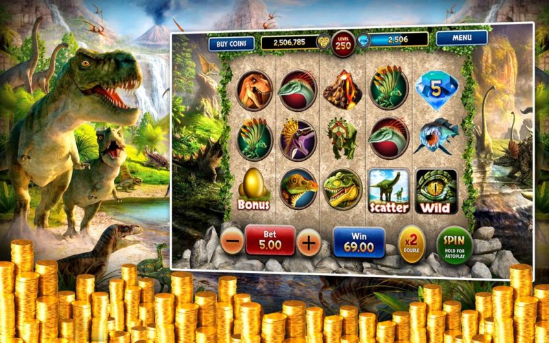 TRex Video Slot Review No Deposit Bonus