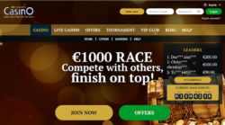 50 Free Spins at Calvin Casino