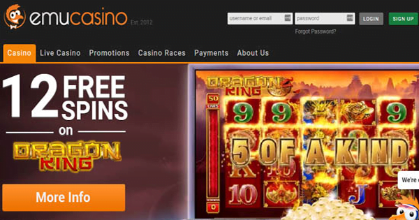 Emu Casino No Deposit Bonus Code 2017 Emu Casino No Deposit Bonus Code 2017