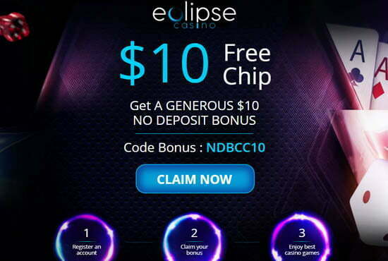 $10 No Deposit Bonus at Eclipse Casino