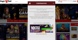 10 Free Spins at MagicRed Casino