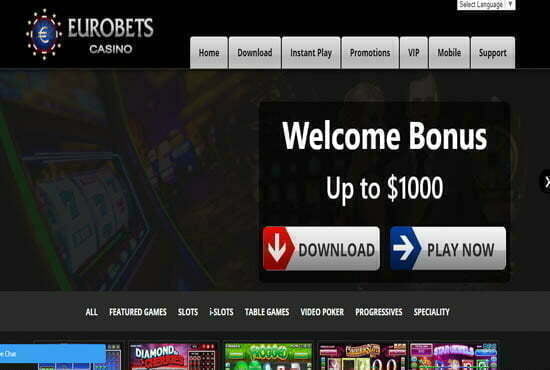Eurobets Casino No Deposit Bonus Eurobets Casino No Deposit Bonus