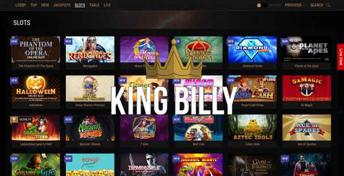 king billy online no deposit bonus casino