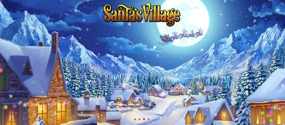 santas village slot review