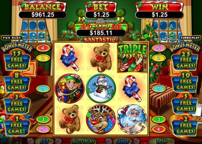 Online slot review – Santastic