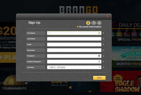 Brango Casino No Deposit Bonus Codes 2018