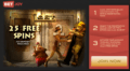 25 Free Spins at Bet Joy online no deposit bonus casino
