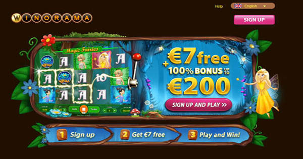 7 No Deposit Bonus At Winorama