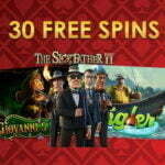 30 Free Spins at Gossip Slots bonus code