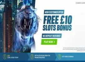 £10 No Deposit Bonus at Coral Casino