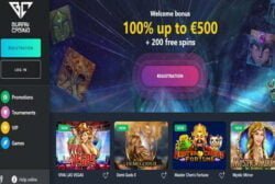 15 Free Spins at Buran Casino