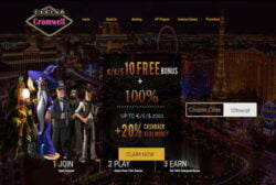 $/€/£ 10 No Deposit Bonus at Casino Cromwell