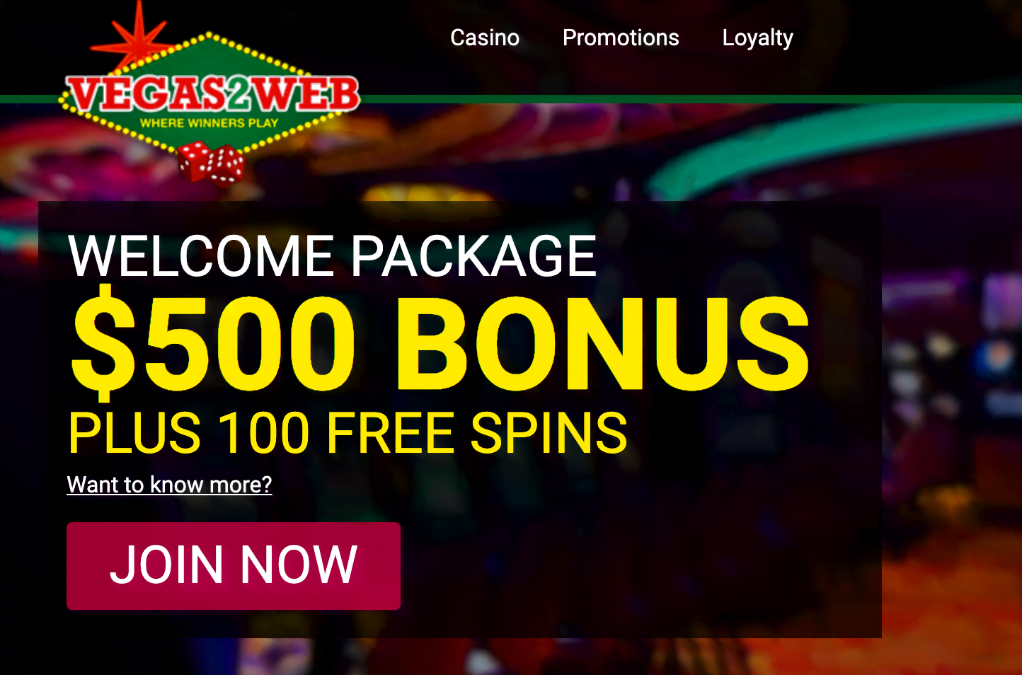 150 Bonus at Vegas2Web No Deposit Bonus