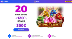 20 Free Spins at IVI Casino