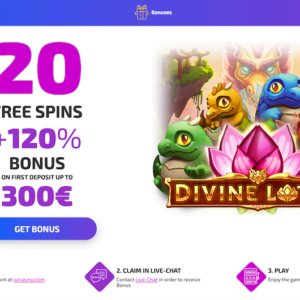20 Free Spins at IVI Casino