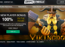 40 Free Spins at Crypto Thrills
